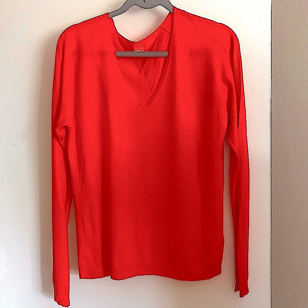 New Joe Fresh V-Neck All Season Lightweight Sweater Size Medium - Picture 2 of 8